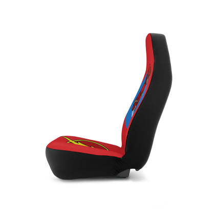 The Flash SUPER CARSPLAY seat covers Racing Red