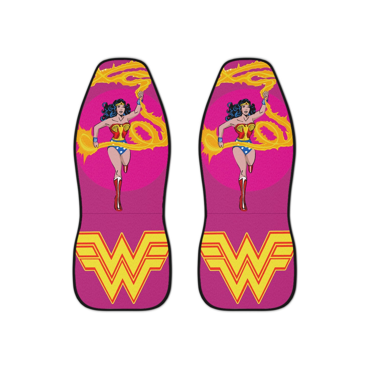 Wonder Woman Golden Lasso SUPER CARSPLAY seat covers Purple Ray