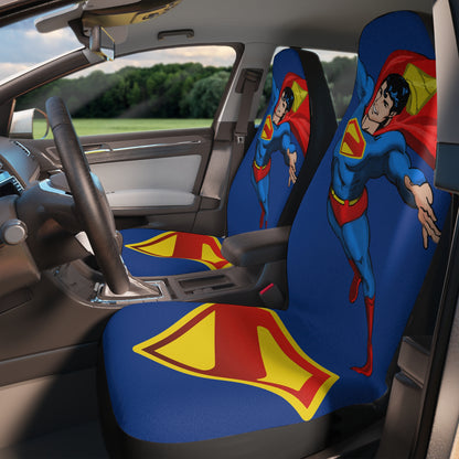 Superman SUPER CARSPLAY seat covers Super Blue