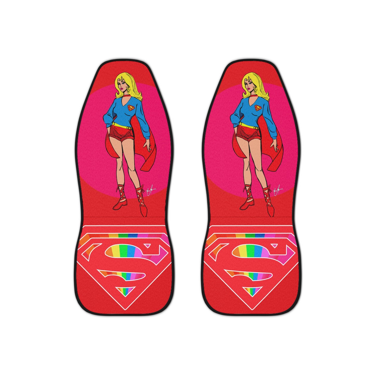 Supergirl SUPER CARSPLAY seat covers Fashion Fushia