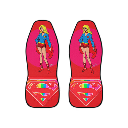 Supergirl SUPER CARSPLAY seat covers Fashion Fushia