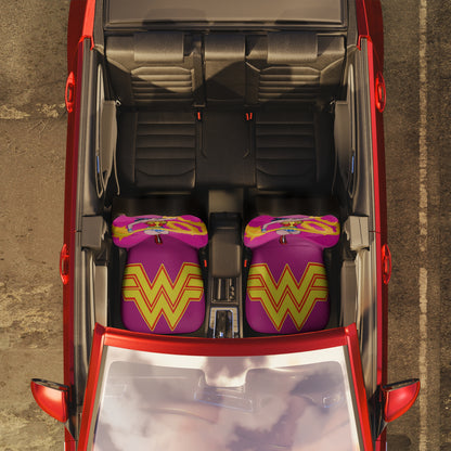 Wonder Woman Golden Lasso SUPER CARSPLAY seat covers Purple Ray