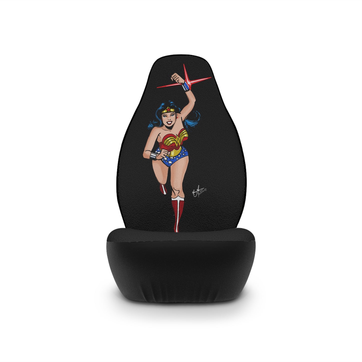 Wonder Woman SUPER CARSPLAY seat covers Fierce Black