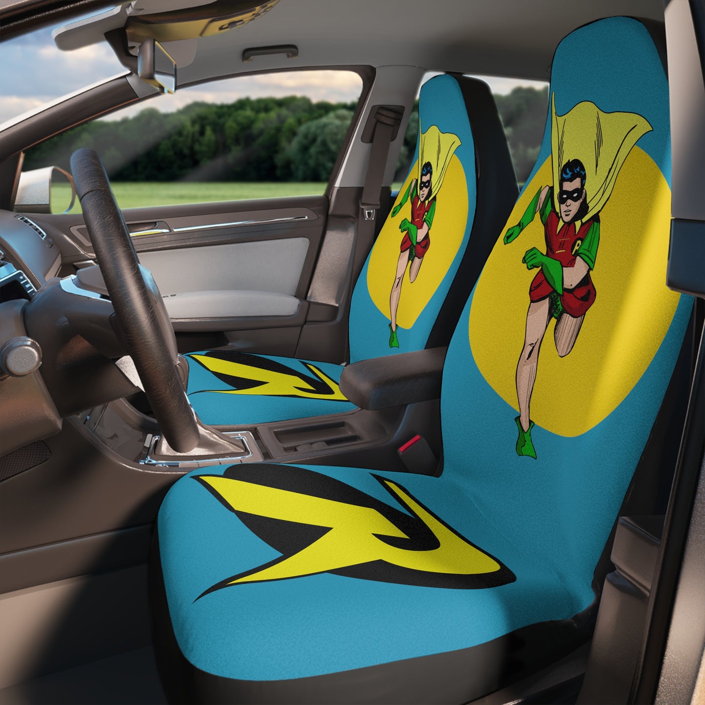 Robin SUPER CARSPLAY seat covers Robins Egg Blue