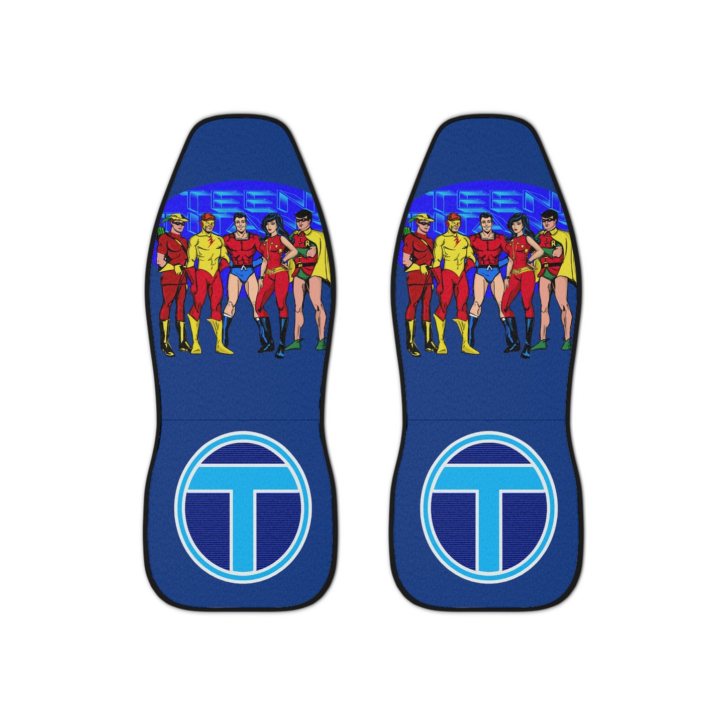 Teen Titans SUPER CARSPLAY seat covers Royal Blue