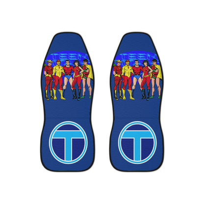 Teen Titans SUPER CARSPLAY seat covers Royal Blue