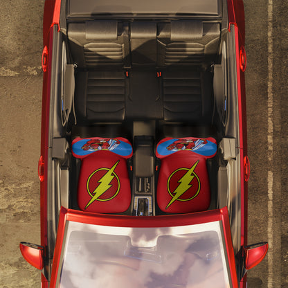 The Flash SUPER CARSPLAY seat covers Racing Red