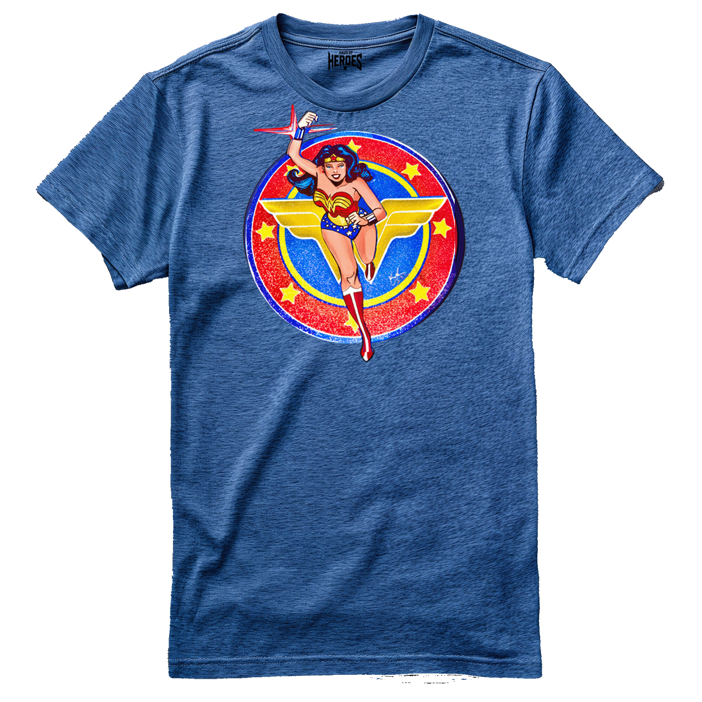 Wonder Woman Glitter Blue Tshirt