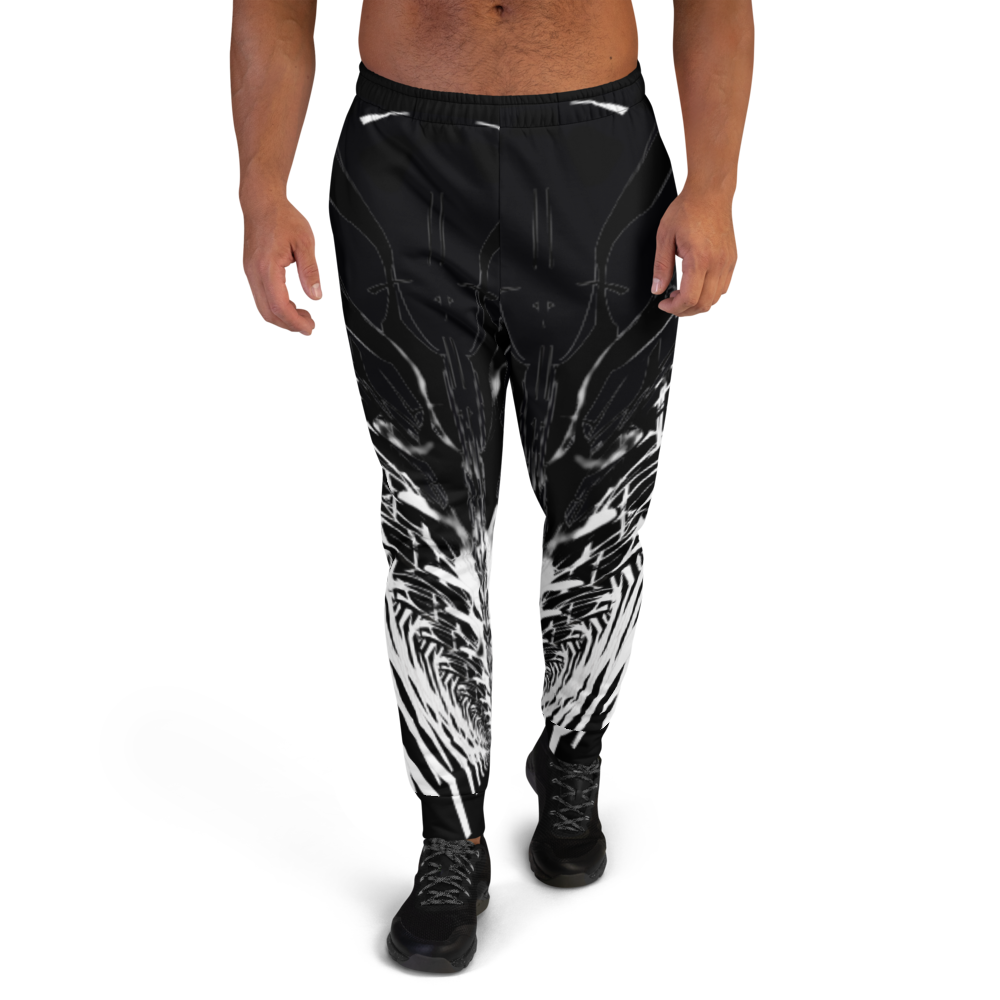 WonderOne Black and White Men's Joggers