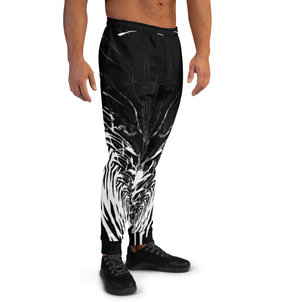 WonderOne Black and White Men's Joggers